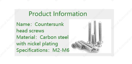 Electronic screws M2*8